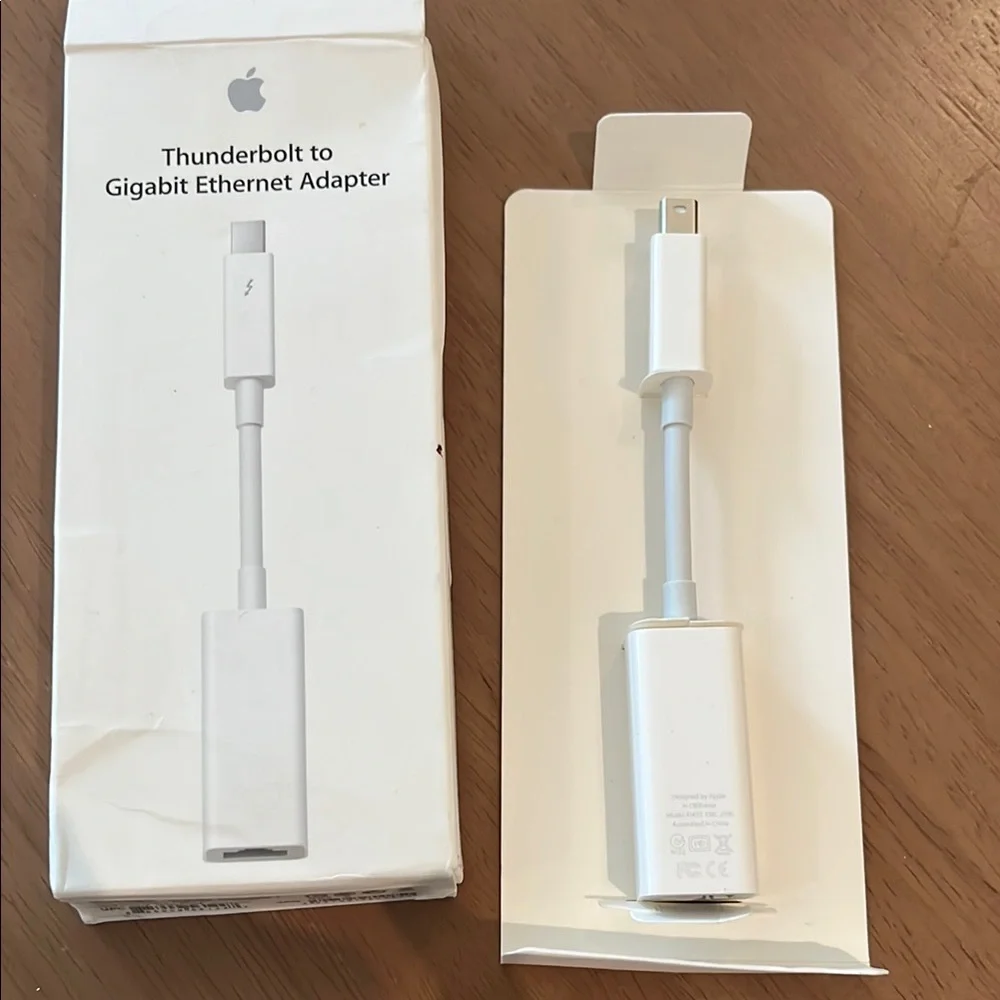 Apple Thunderbolt Ethernet Adapter - White